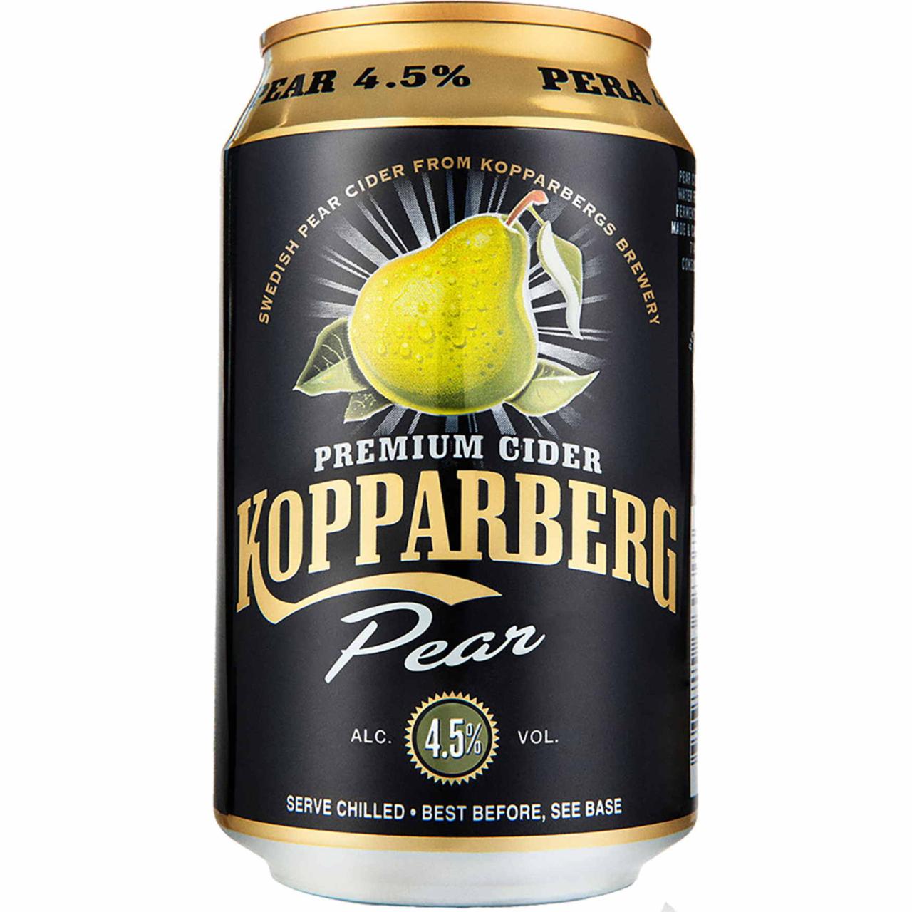 Kopparberg Cider Pære 4,5% 24x0,33l