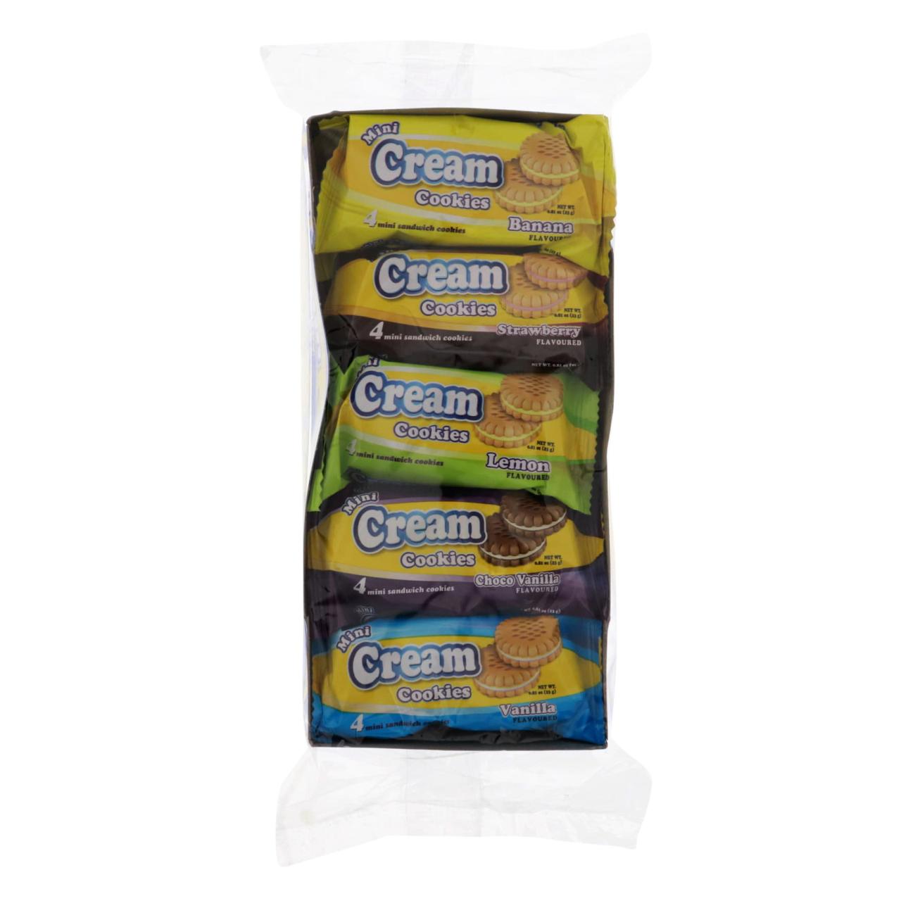 Mini Cream Cookies 10 Pack. 230g