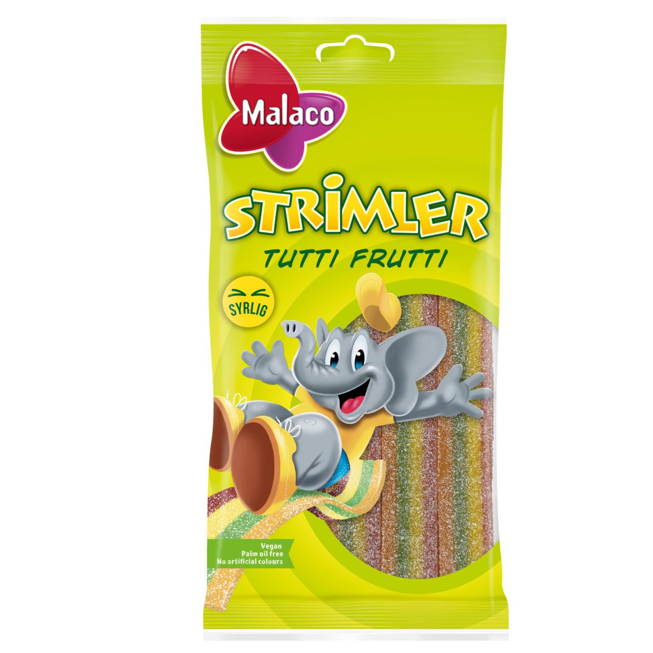 Malaco Strimler Tutti frut 80g